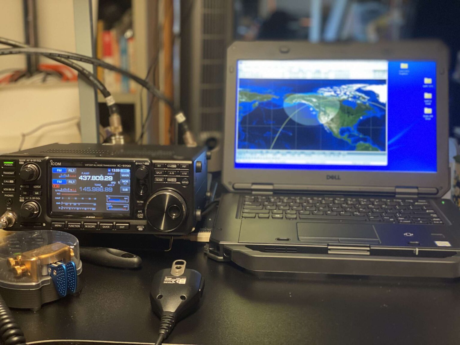 ISS Cross Band Repeater QSO | WB4SON